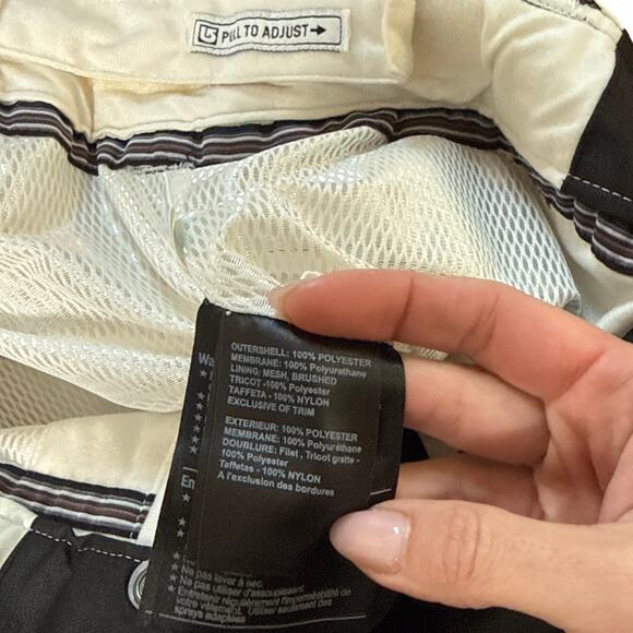Burton White Collection Women Ski Snow Pants Size 3 XS DRYRIDE Waterproof - Picture 6 of 12